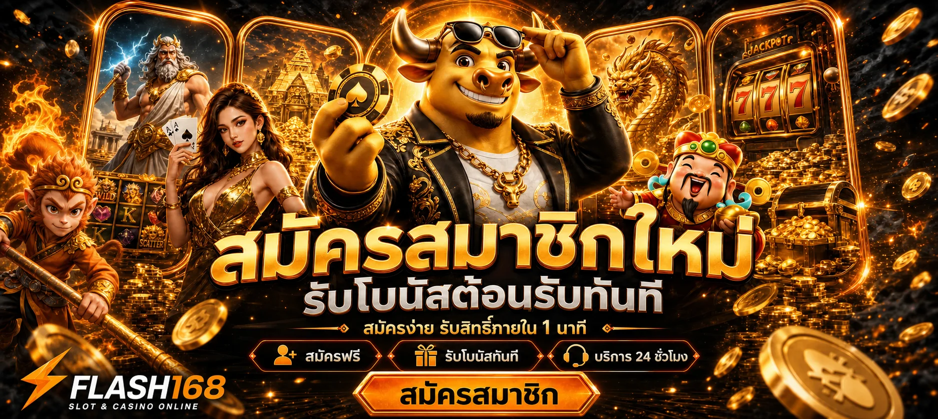 FLASH168 เว็บตรงสล็อต คาสิโน ฝากถอนออโต้ 2026